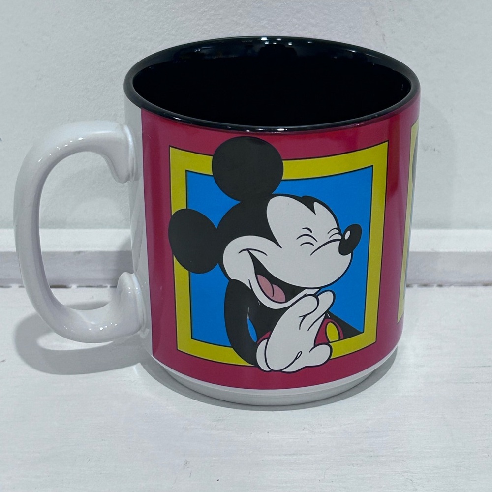 Vintage Disney Mickey Mouse Coffee Mug